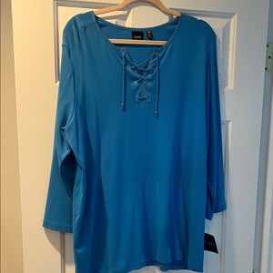 Rafaella Vibrant Blue Blouse